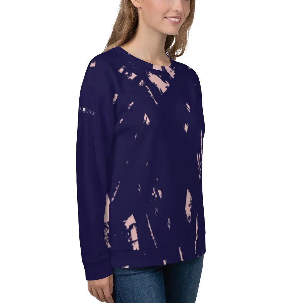 MISHA Women Stylish Sweatshirt - Royal Purple - Mishastyle