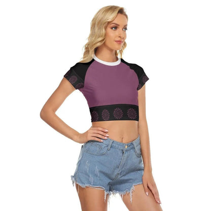 Misha Women's Raglan Crop Top - Mishastyle