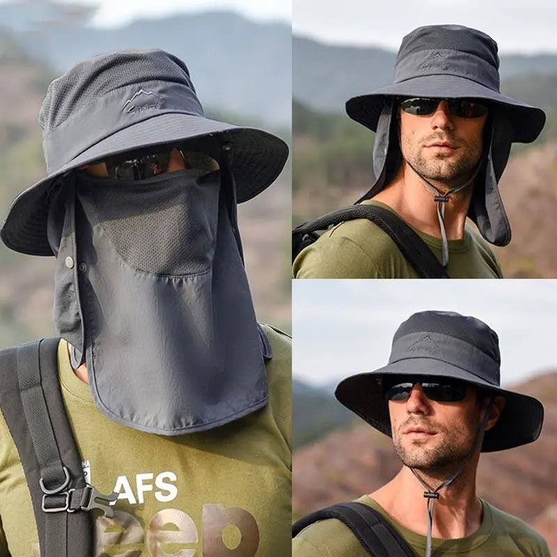 Multi-Purpose Sun Protection Hiking Cap - Mishastyle