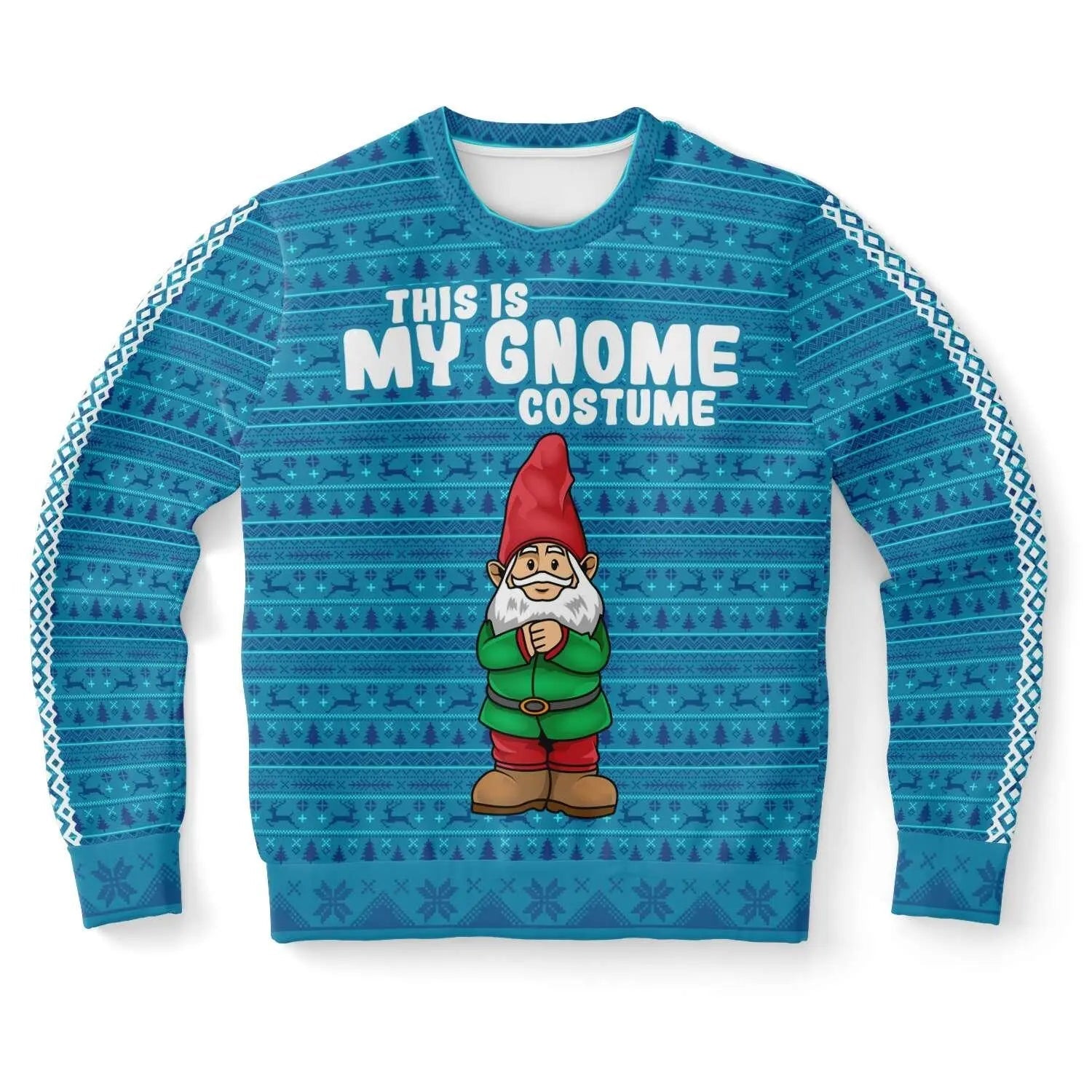 My Gnome Santa Christmas Athletic Men Sweater - Mishastyle