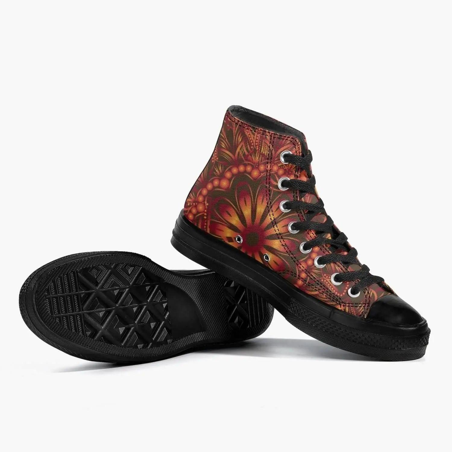 New MISHA High-Top Canvas Shoes - Black - Mishastyle