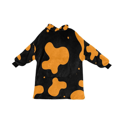 Orange Me Blanket Hoodie - Mishastyle