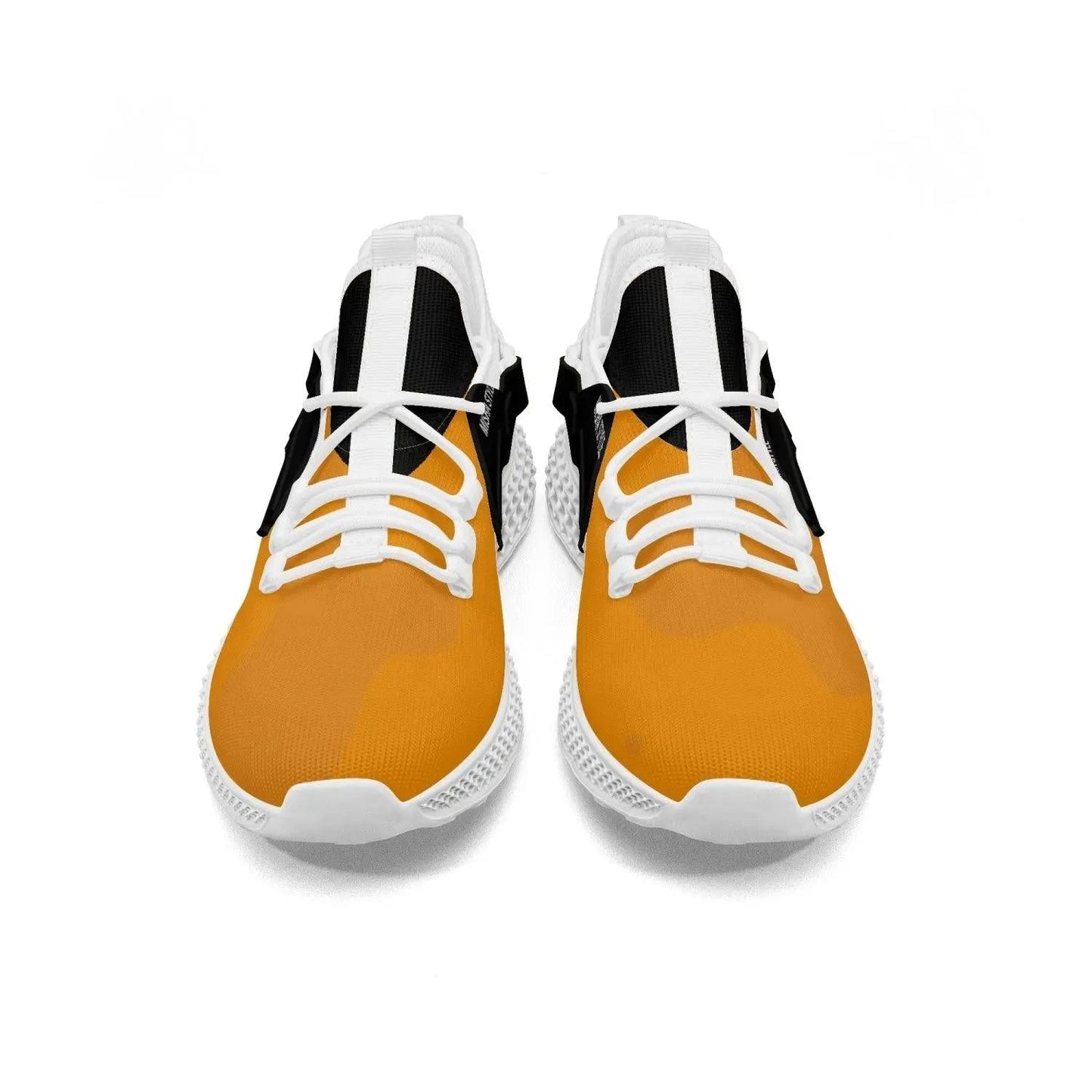 Orange Me Mesh Knit Sneakers - Mishastyle