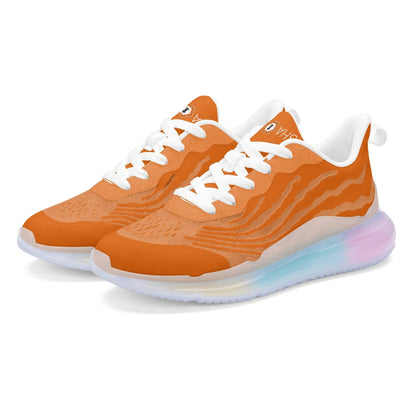 Rainbow Atmospheric Cushion Running Shoes - Orange - Mishastyle