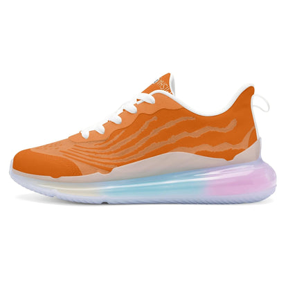 Rainbow Atmospheric Cushion Running Shoes - Orange - Mishastyle