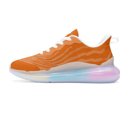 Rainbow Atmospheric Cushion Running Shoes - Orange - Mishastyle