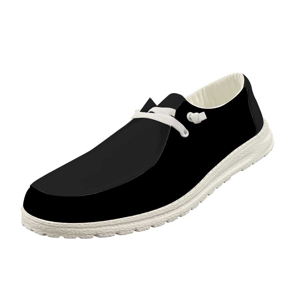 Slip-on Loafers Shoes - Black - Mishastyle