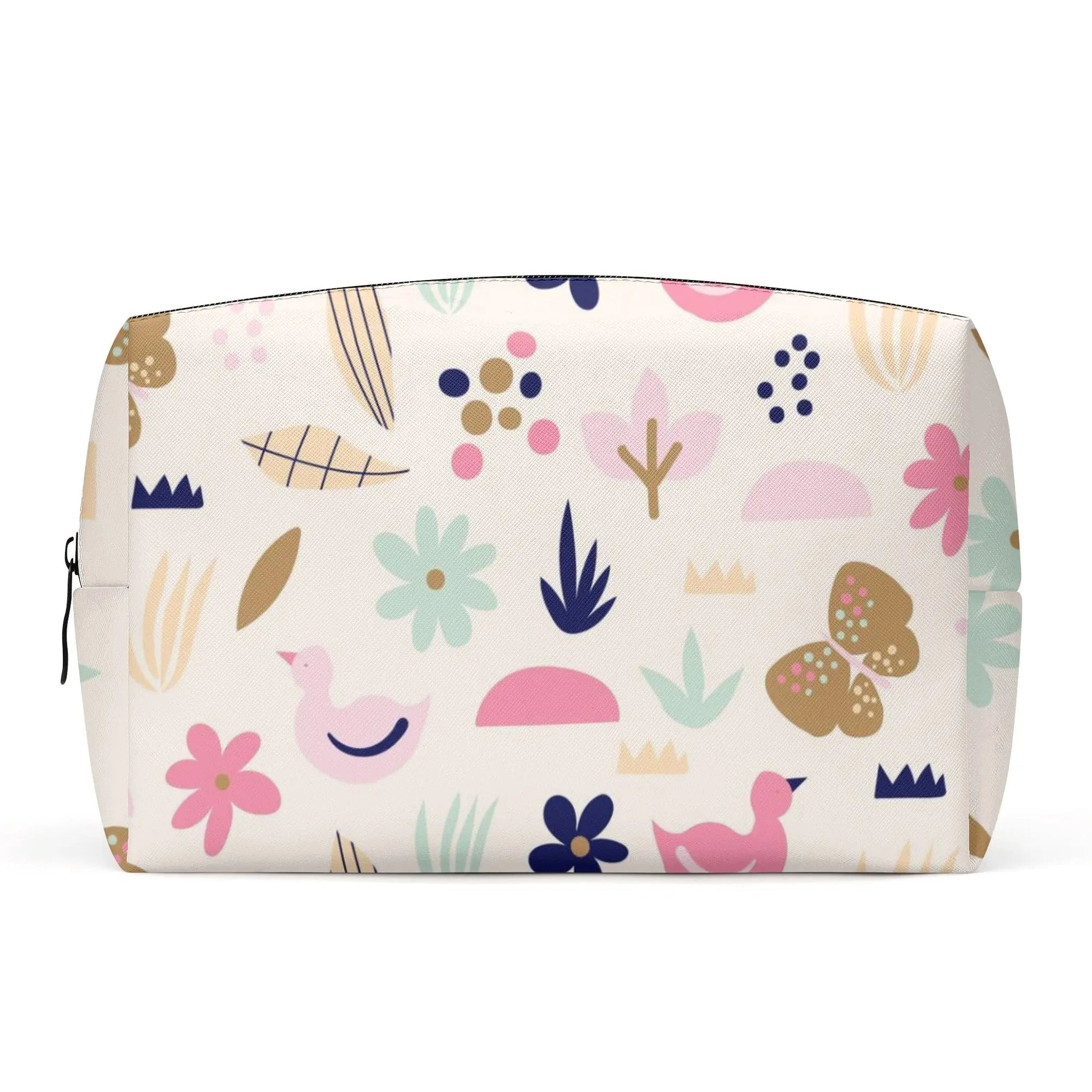 Small Cartin PU Cosmetic Bag - Mishastyle