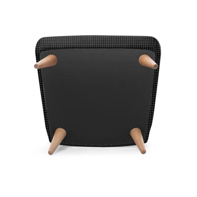 Solid wood Free Seat - Black - Mishastyle