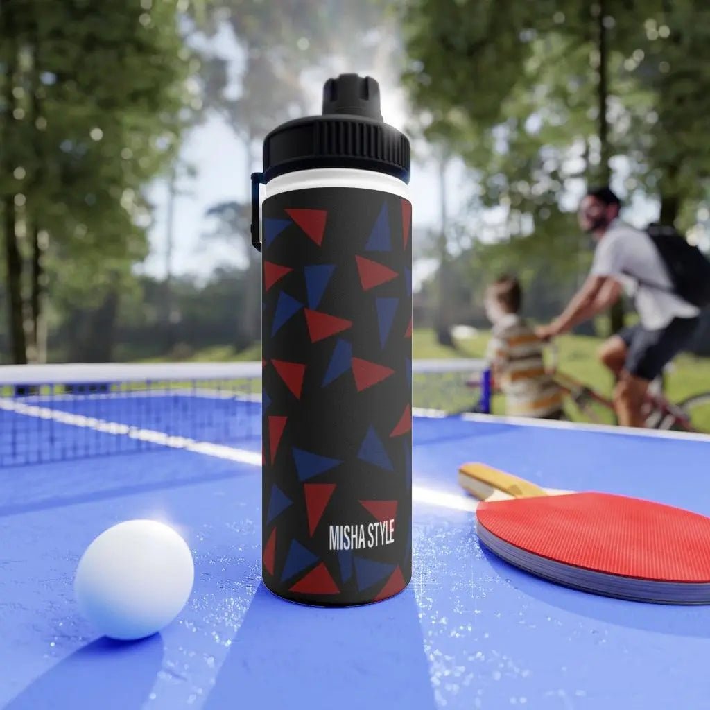 Stainless Steel Water Bottle, Sports Lid - Mishastyle