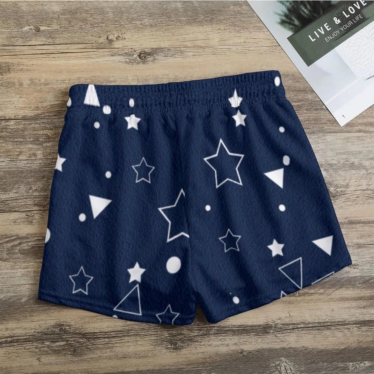 Stars Women's Casual Shorts - Mishastyle