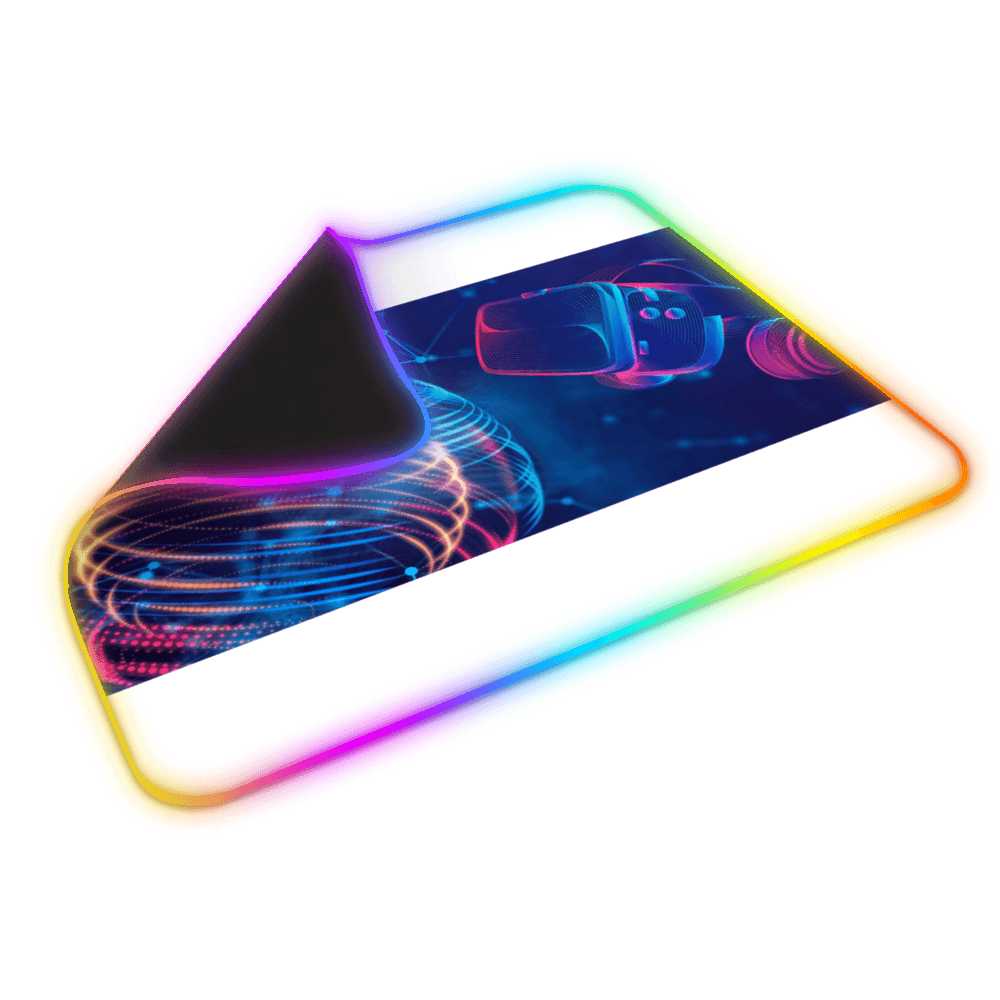 Water Proof Rubber Anti-Slip LED Gaming Mouse Pad - Mishastyle