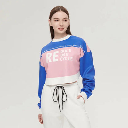 Women’s Cropped Crewneck Sweatshirt - Mishastyle